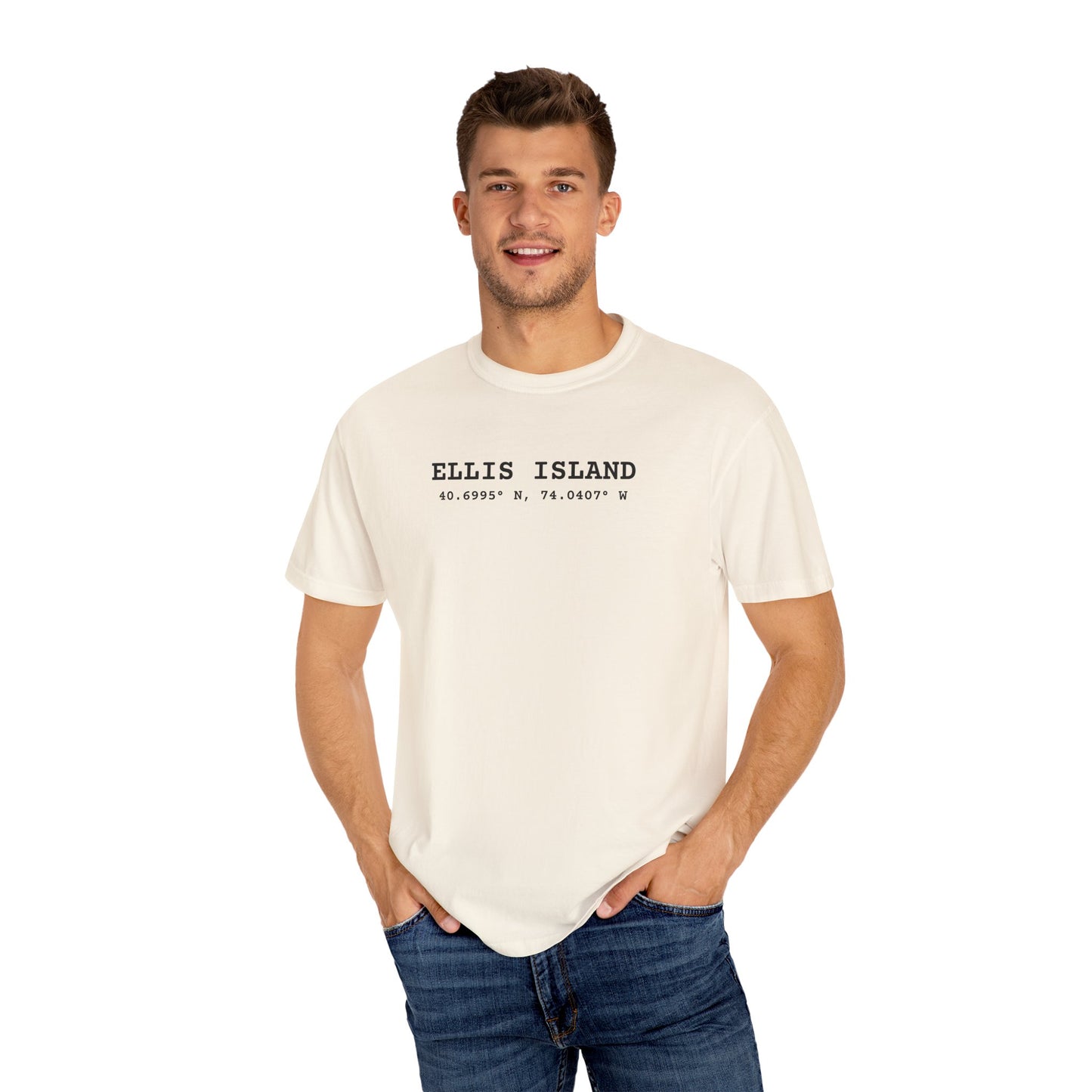 ELLIS ISLAND – Port of Arrival Coordinate Tee