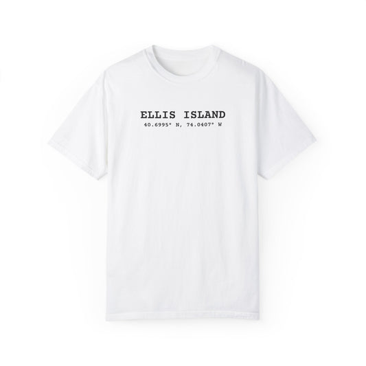 ELLIS ISLAND – Port of Arrival Coordinate Tee